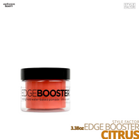Style Factor Edge Booster Strong Hold Water-Based Pomade # 3.38oz # Citrus