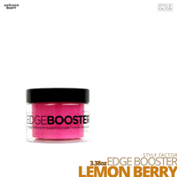 Style Factor Edge Booster Strong Hold Water-Based Pomade # 3.38oz # Lemon Berry
