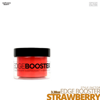 Style Factor Edge Booster Strong Hold Water-Based Pomade # 3.38oz # STRAWBERRY