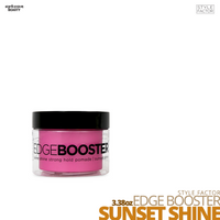Style Factor Edge Booster Strong Hold Water-Based Pomade # 3.38oz # Sunset Shine