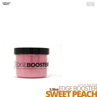 Style Factor Edge Booster Strong Hold Water-Based Pomade # 3.38oz # Sweet Peach