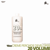 Super Star Cream Peroxide Developer Bleach # 20 volume # 16oz
