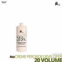 Super Star Cream Peroxide Developer Bleach # 20 volume # 4oz