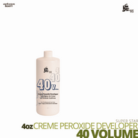 Super Star Cream Peroxide Developer Bleach # 40 volume # 4oz