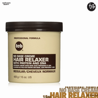 TCB No Base Creme Hair Relaxer (Regular) 15 oz
