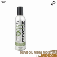 Vigorol Olive Oil Mega Moisture Hair Mousse 12 Oz