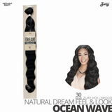 ZURY HOLLYWOOD Synthetic Natural Dream Feel & Look Bundle Weave #Ocean Wave 30 inches